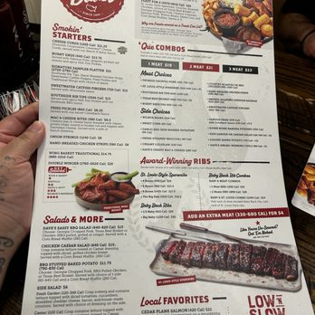 Famous Dave's Bar B Que - Menu - Barbeque Near Me - Peoria, Arizona