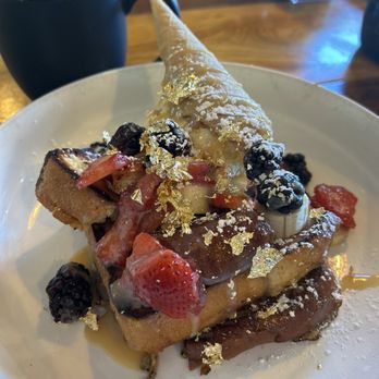 Farmer's Table - Gold dust Brioche French Toast - New American Near Me - La Mesa, California Farmer's Table - Gold dust Brioche French Toast - New American Near Me - La Mesa, California