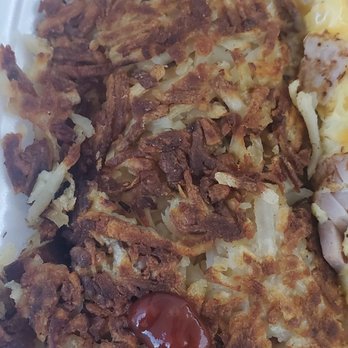 Avocado Burger - These people can't help but to burn hash browns, even after asking them not to be well done! - Breakfast & Brunch Near Me - Ontario, California Avocado Burger - These people can't help but to burn hash browns, even after asking them not to be well done! - Breakfast & Brunch Near Me - Ontario, California