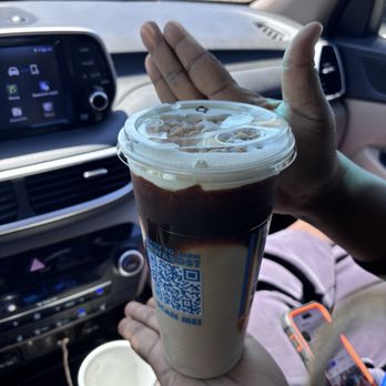 Dutch Bros Coffee - Had to stop by and get my free birthday drink cookie dough freeze - Juice Bars & Smoothies Near Me - San Bernardino, California Dutch Bros Coffee - Had to stop by and get my free birthday drink cookie dough freeze - Juice Bars & Smoothies Near Me - San Bernardino, California
