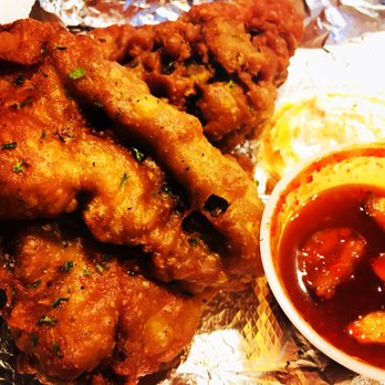 Brew and Bird - 2 fried chicken thighs. - Beer Bar Near Me - Decatur, Georgia Brew and Bird - 2 fried chicken thighs. - Beer Bar Near Me - Decatur, Georgia