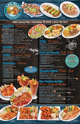 Menu photo 4 Las Islas Mexican Seafood Nashville, TN Menu photo 4 Las Islas Mexican Seafood Nashville, TN