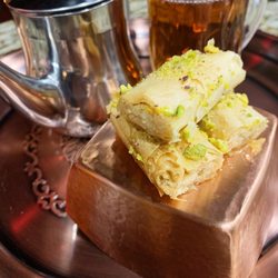 Flaming Kabob - Baklava