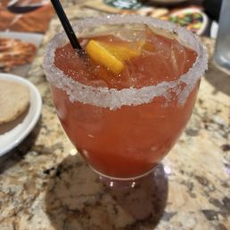 Blood orange margarita