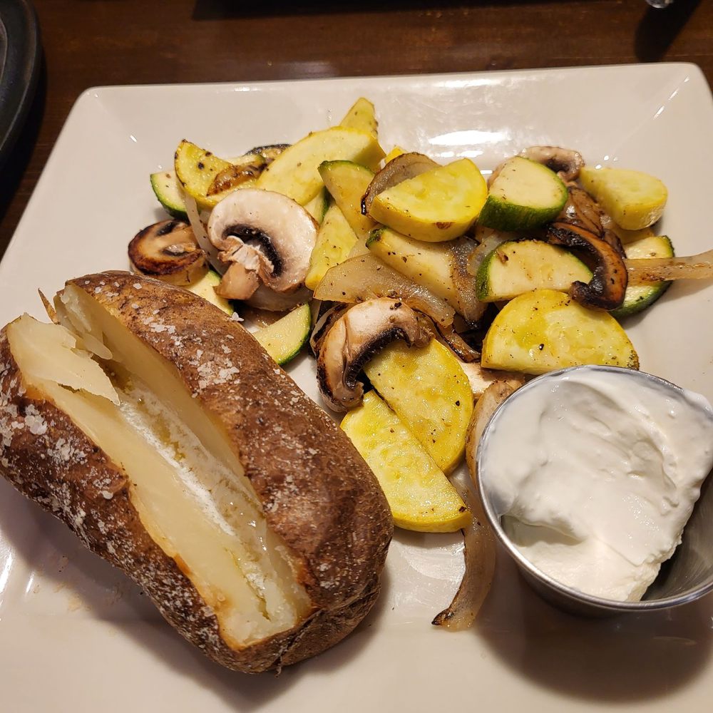 The Pier House - My sides. Very good mixed veggies and baked potato - Steakhouses Near Me - Daytona Beach, Florida The Pier House - My sides. Very good mixed veggies and baked potato - Steakhouses Near Me - Daytona Beach, Florida