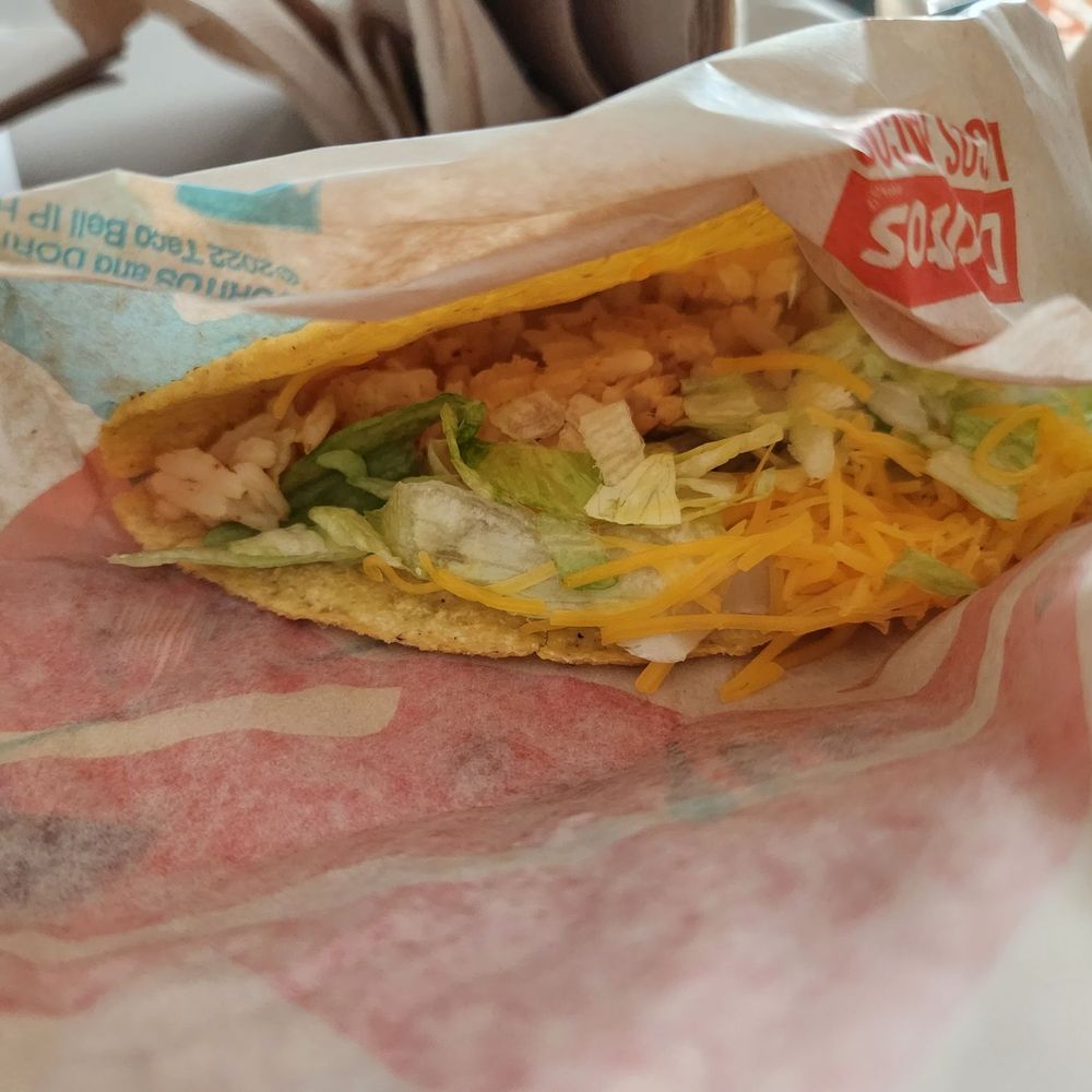 A Rice Taco. A Rice Taco.