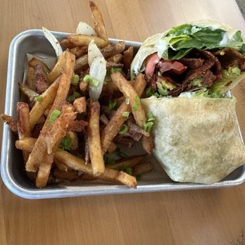 The Smokin' Onion - AVLT Wrap - Food Trucks Near Me - Asheville, North Carolina