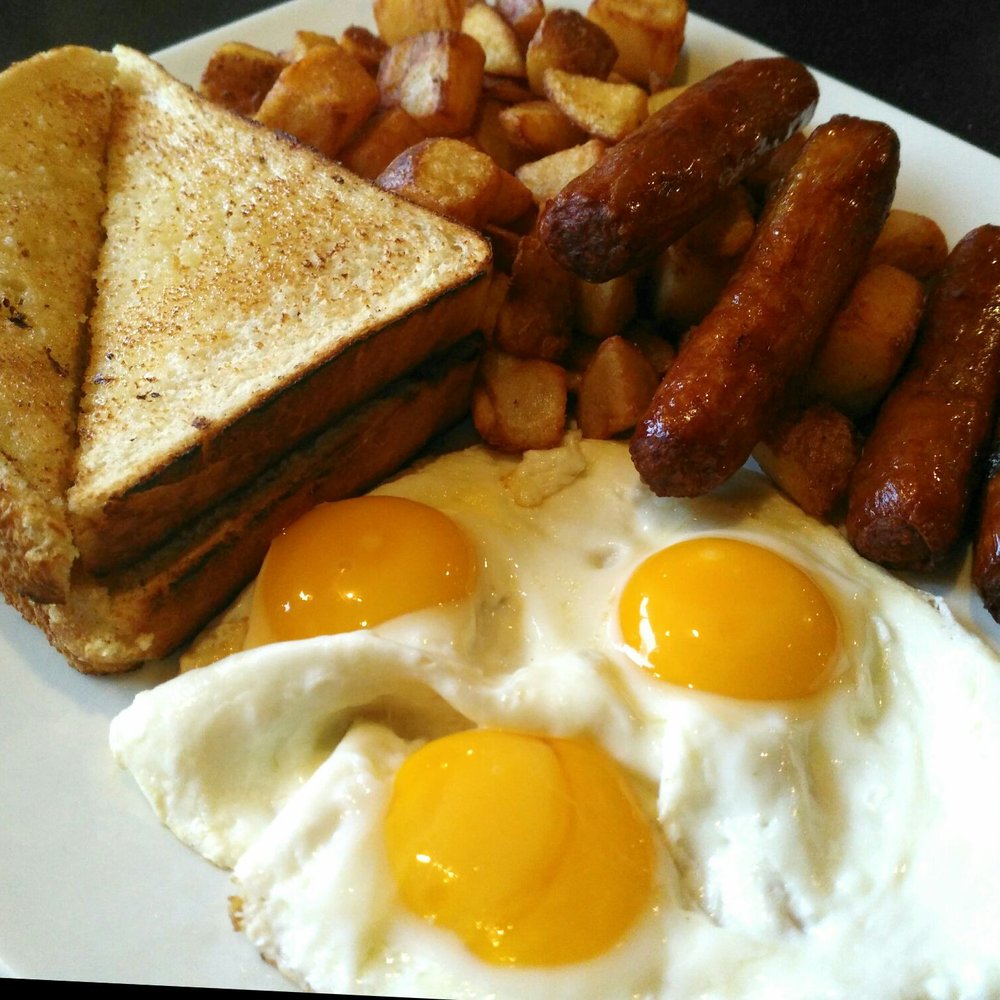 Rise & Dine Eatery - $5.99 Early bird breakfast special with sausages. - Breakfast & Brunch Near Me - Toronto, Ontario Rise & Dine Eatery - $5.99 Early bird breakfast special with sausages. - Breakfast & Brunch Near Me - Toronto, Ontario