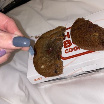 Hot Box Cookies - Hair from the Cookies N Creme Cookie - Desserts Near Me - Clayton, Missouri