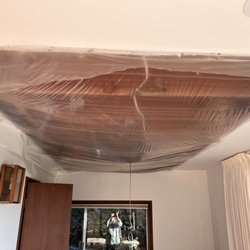 Cardinalli Realty and Property Management - Family Room Ceiling damage due to water leakage.