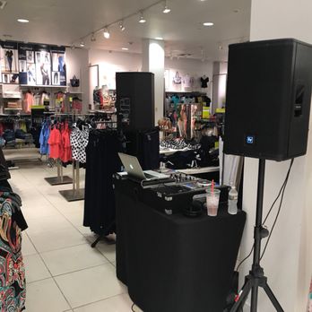 DJ Ted Rock - DJ Ted Rock small setup at New York and Company. This is an in store promotion held on various Saturdays throughout the year. - DJs Near Me - Wilmington, Delaware