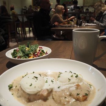 Cupitol Coffee & Eatery - Benedict & side salad. I didn't like gravy sauce at all :( - Coffee & Tea Near Me - Evanston, Illinois Cupitol Coffee & Eatery - Benedict & side salad. I didn't like gravy sauce at all :( - Coffee & Tea Near Me - Evanston, Illinois
