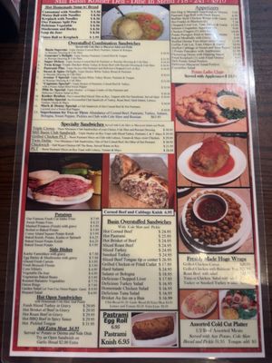 Menu photo 1 Mill Basin Kosher Deli Brooklyn, NY