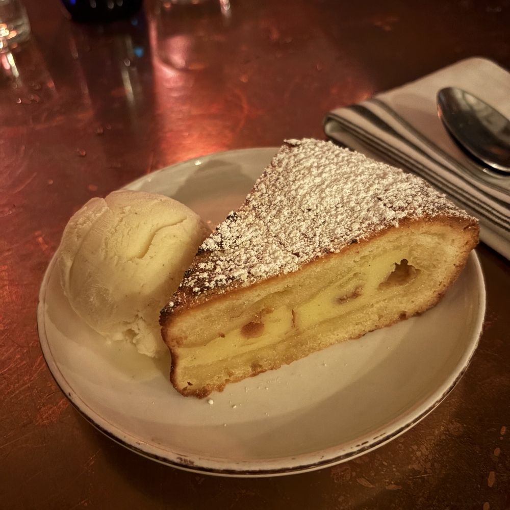 Valentina - Basque cake - Seafood Near Me - Encinitas, California Valentina - Basque cake - Seafood Near Me - Encinitas, California