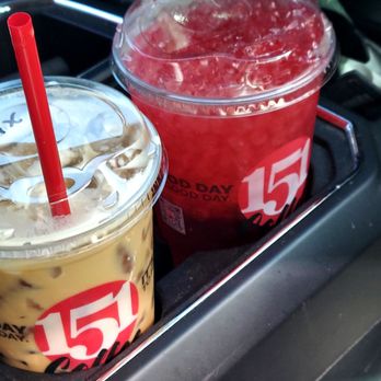 151 Coffee - Iced nitro brew blondie and greentea pomekazi for a party of 2 - Coffee & Tea Near Me - Coppell, Texas