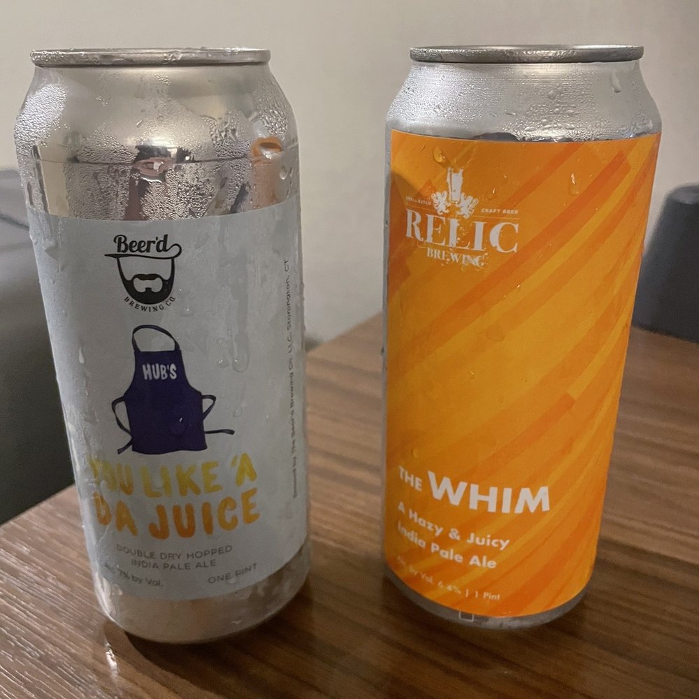 Elm Street Package Store - two cans of beer - Beer, Wine & Spirits Near Me - Windsor Locks, Connecticut