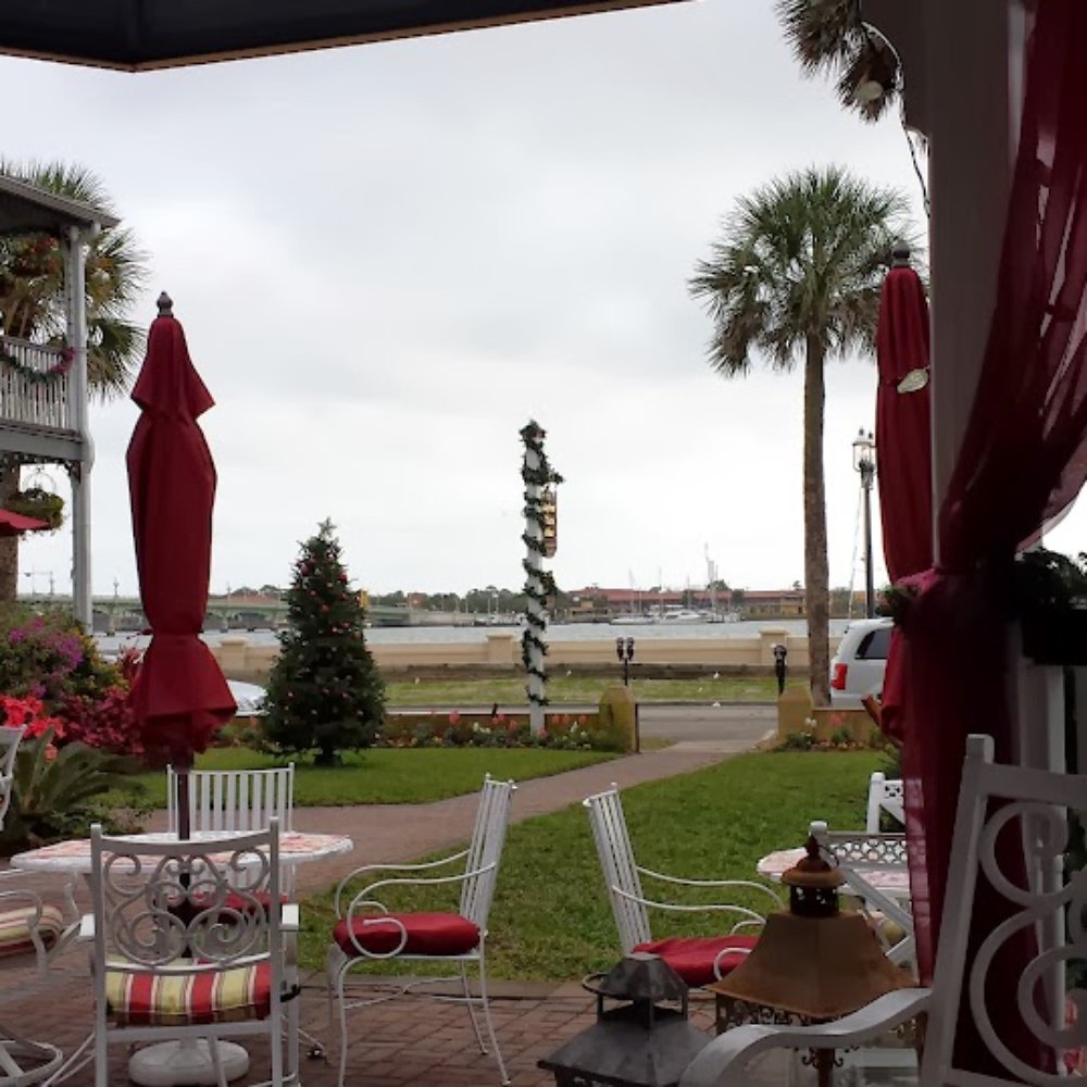 Bayfront Marin House - very from breakfast of the water and holiday lights...this was taken from the gazebo. - Hotels Near Me - Saint Augustine, Florida