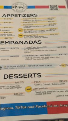 Menu photo 1 Arepa Venezuelan Kitchen Seattle, WA Menu photo 1 Arepa Venezuelan Kitchen Seattle, WA
