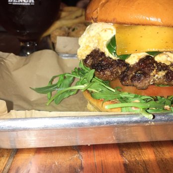 Burger Bench - The chorizo burger. - American Near Me - Escondido, California