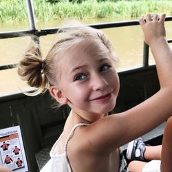 Pearl River Swamp Tours - Happy kiddo!
