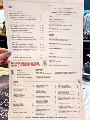 Menu photo 1 Sfoglina - Downtown Washington, DC, DC Menu photo 1 Sfoglina - Downtown Washington, DC, DC