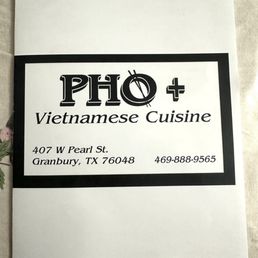 2025 Menu