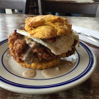 Handsome Biscuit - This is the Hella Fitzgerald! It's hella big for a breakfast sandwich! - Breakfast & Brunch Near Me - Norfolk, Virginia Handsome Biscuit - This is the Hella Fitzgerald! It's hella big for a breakfast sandwich! - Breakfast & Brunch Near Me - Norfolk, Virginia