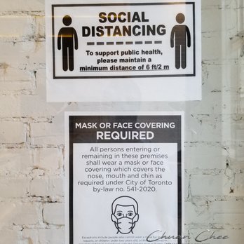Bloom - pandemic rules - Cafes Near Me - Toronto, Ontario