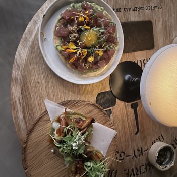 Ember & Rye - Tuna tartar and sopes - Seafood Near Me - Carlsbad, California