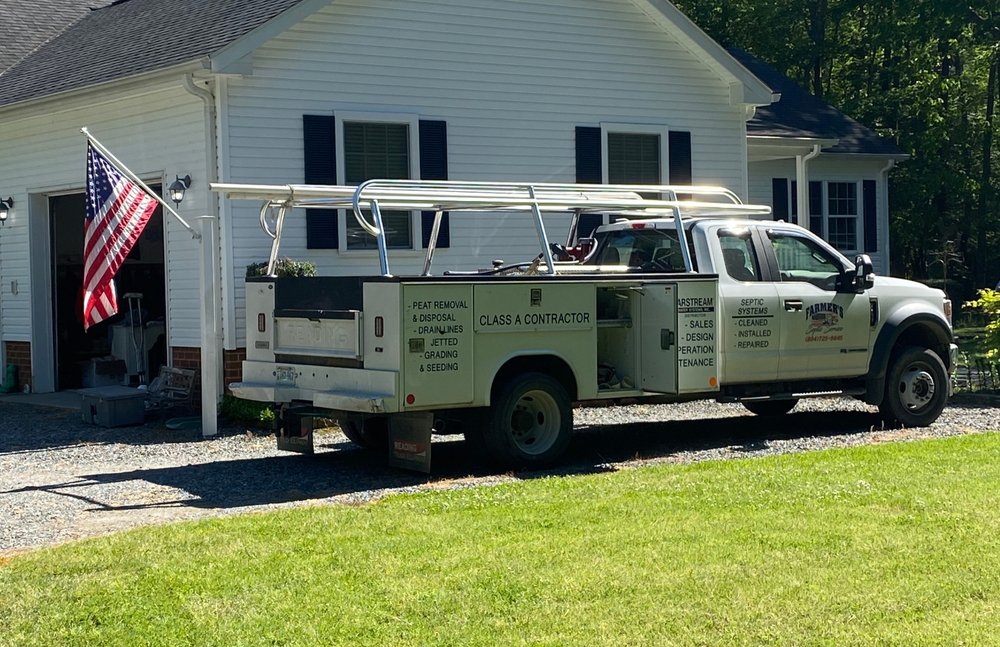Slide of Farmer's Septic Service