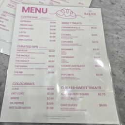 big selection of yum yums