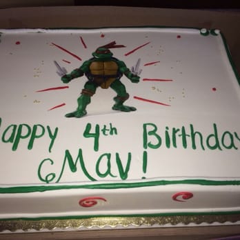Barb's Bakery - Custom ninja turtle birthday cake! - Bakeries Near Me - Phoenix, Arizona