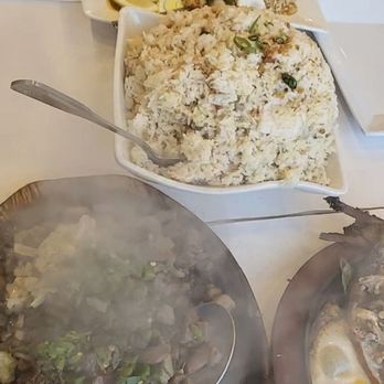 Kalesa - Pancit palabok, rice, sigsig 10/10 - Filipino Near Me - Milpitas, California