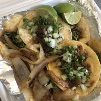 Taqueria San Luis - Tacos: carne asada, tripa, and lengua  Yummm - Mexican Near Me - Nashville, Tennessee