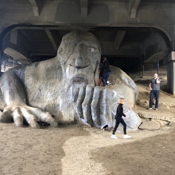 Fremont Troll - Public Art Near Me - Seattle, Washington