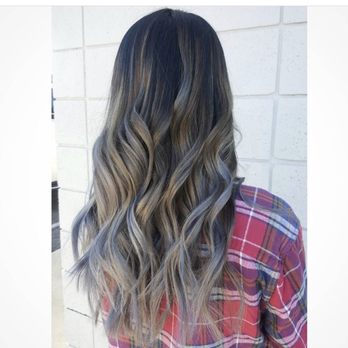 Elsewhere Salon - Silver metallic balayage (January 2017) - Hair Salons Near Me - Redlands, California Elsewhere Salon - Silver metallic balayage (January 2017) - Hair Salons Near Me - Redlands, California