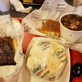 Willard's Real Pit BBQ - 2 bone special, comes with 2 ribs, cornbread and soup of the day. Todays soup was kale soup and i was surprised it was delicious. - Barbeque Near Me - Chantilly, Virginia Willard's Real Pit BBQ - 2 bone special, comes with 2 ribs, cornbread and soup of the day. Todays soup was kale soup and i was surprised it was delicious. - Barbeque Near Me - Chantilly, Virginia