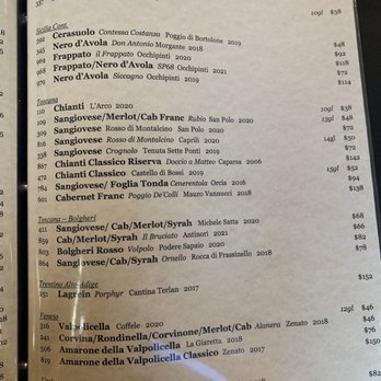Bella Monica - Menu - Italian Near Me - Raleigh, North Carolina