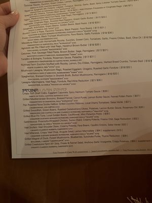 Menu photo 7 Cinghiale Baltimore, MD