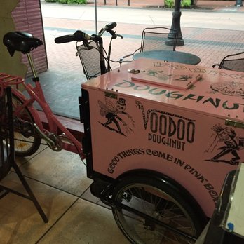 Voodoo Doughnut - Delivery bicycle - Donuts Near Me - Eugene, Oregon