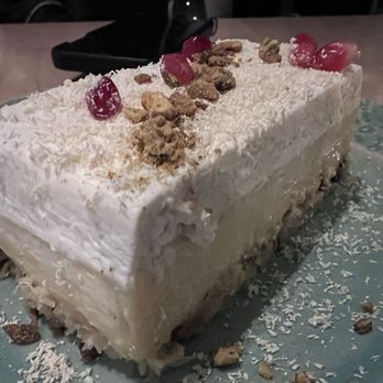 Ezov - Custard cake - Middle Eastern Near Me - Austin, Texas