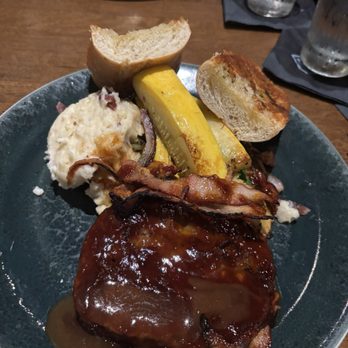 Reunion Kitchen + Drink - BBQ Glazed Meatloaf - New American Near Me - Laguna Beach, California Reunion Kitchen + Drink - BBQ Glazed Meatloaf - New American Near Me - Laguna Beach, California