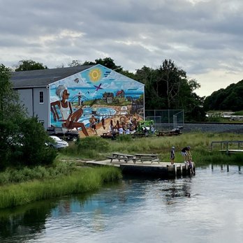 The Lobster Trap - Mural - Seafood Near Me - Bourne, Massachusetts The Lobster Trap - Mural - Seafood Near Me - Bourne, Massachusetts