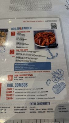 Menu photo 4 Crawfish Cafe Houston, TX