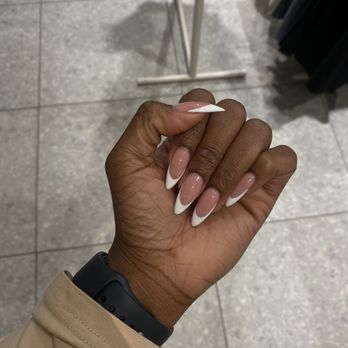 Glamour Nail Spa - Beautiful French tip nails! - Nail Salons Near Me - Los Angeles, California