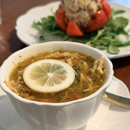 Lemon Orzo Chicken Soup