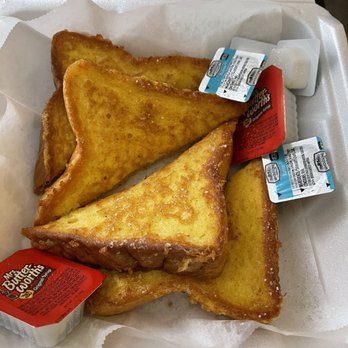 Dollis Breakfast - Four 4 Halves of French Toast - Breakfast & Brunch Near Me - Covina, California Dollis Breakfast - Four 4 Halves of French Toast - Breakfast & Brunch Near Me - Covina, California