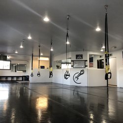 Royal MMA - The setup for our TRX training classes