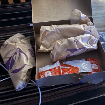 Taco Bell - supposed to be  silver wrapping - Fast Food Near Me - Mulvane, Kansas