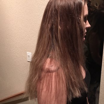Dollhouse Salon - Right side of my head is completely brown - Hair Salons Near Me - Placerville, California